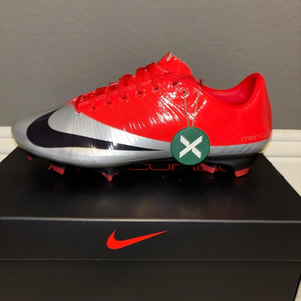 CR7 cristiano Ronaldo Nike mercurial superfly 1 cleat boot soccer